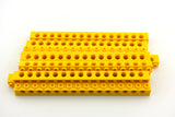 Yellow / 3865 TCM Bricks Brick 1 x 12 with Holes