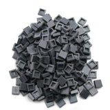 TCM BRICKS Dark Bluish Gray 1x1 Tile Smooth Flat X100 Compatible Parts fits 3070